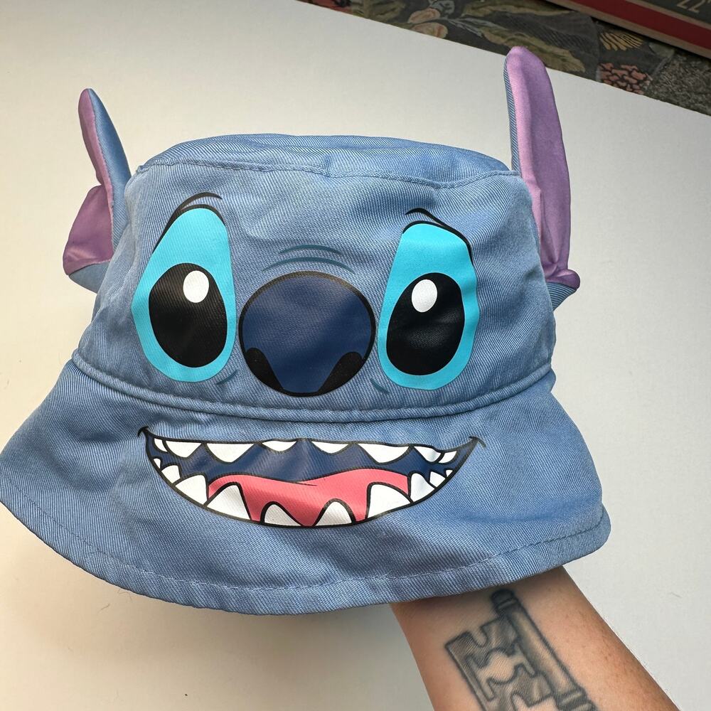 Disney Stitch 3D Character Bucket Hat